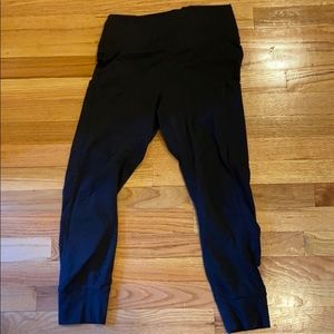 Black Fabletics Leggings with Media Pockets